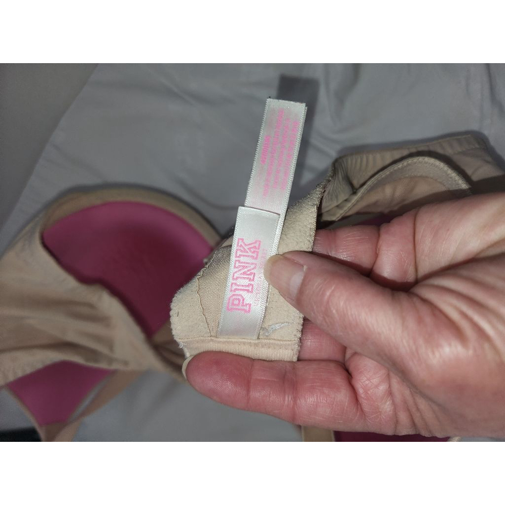 V.S. Pink Beige Bra 42 DD - Picture 6 of 6